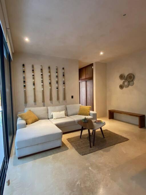 Apartment With Private Pool Tulum Chemuyil Bagian luar foto