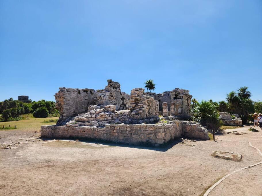 Apartment With Private Pool Tulum Chemuyil Bagian luar foto