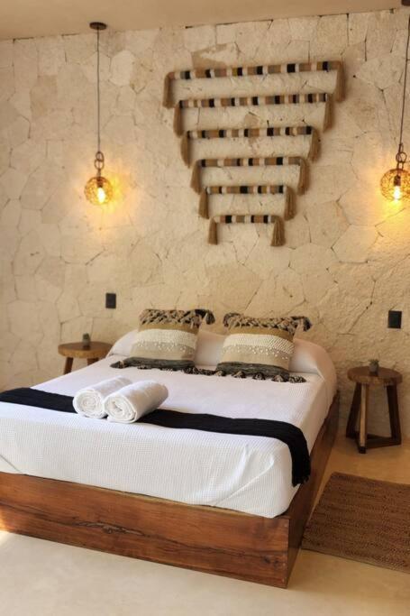 Apartment With Private Pool Tulum Chemuyil Bagian luar foto