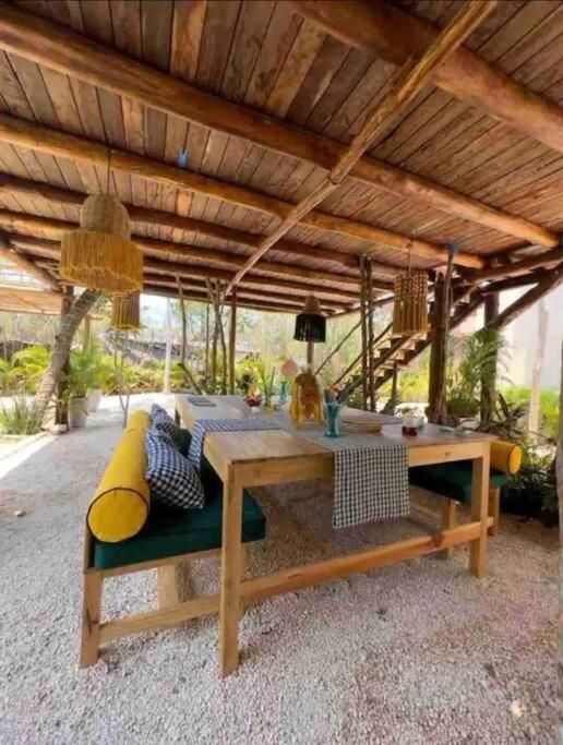 Apartment With Private Pool Tulum Chemuyil Bagian luar foto