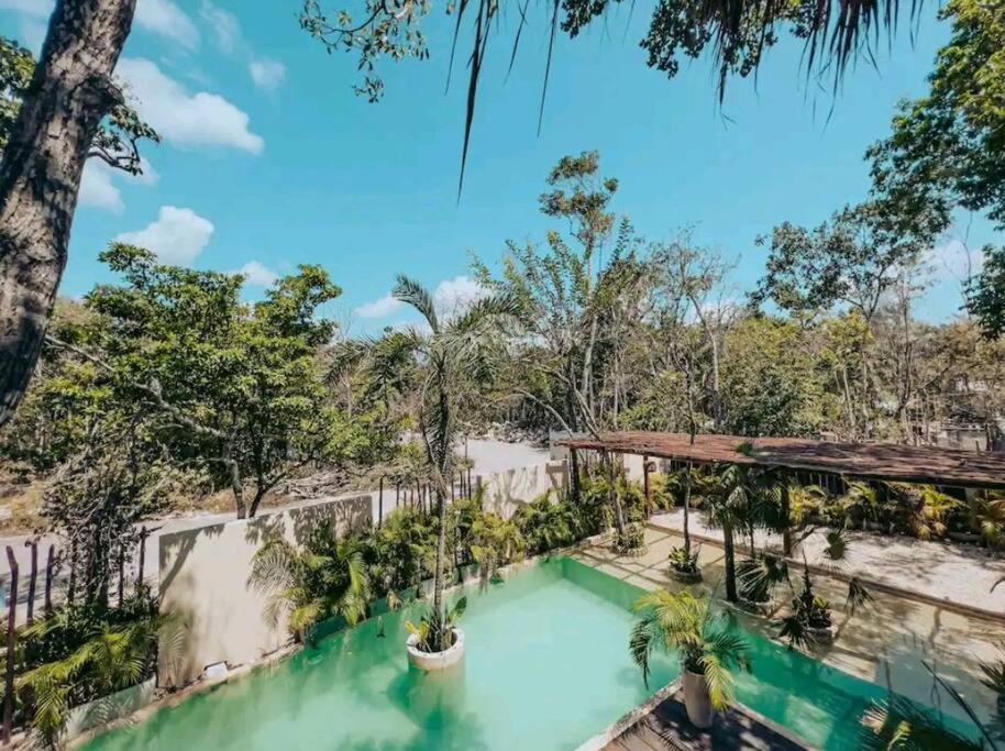 Apartment With Private Pool Tulum Chemuyil Bagian luar foto